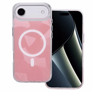 Flash Mag Suojakuori iPhone 17 Air 6,6" vaaleanpunainen