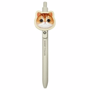 NIMMY setti 2in1 muistikirja + kynä BIG EYED PET 2.0 Kissa khaki