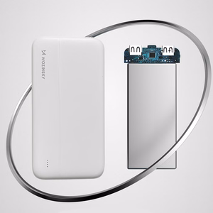 Wozinsky powerbank Li-Po 10000mAh 2 x USB valkoinen (WPBWE1)