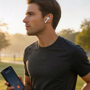 Blavec Bluetooth TWS Earphones BW-05 Flow (BW05F-W) white