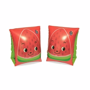 Bestway puhallettavat lasten uimakellukkeet, 23 × 15 cm, punaiset