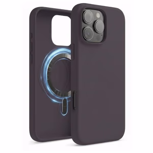 Puhelimen suojakuori „TM MagSafe Silicone“ iPhone 14 / Elderberry /
