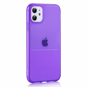 TEL PROTECT Window Suojakuori iPhone 12 Mini:lle violetti