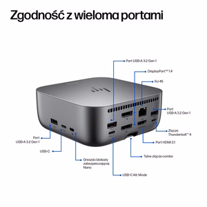HP Thunderbolt 4 Ultra 180W G6 Dock (EN)