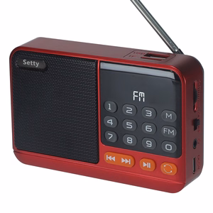 Setty mini FM-radio + Bluetooth-kaiutin SFM-01M