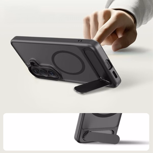 Tech-Protect MagRack MagSafe suojakuori Samsung Galaxy S26:lle matta musta