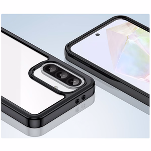 Outer Space Suojakuori Samsung Galaxy A26:lle joustava kehys - musta
