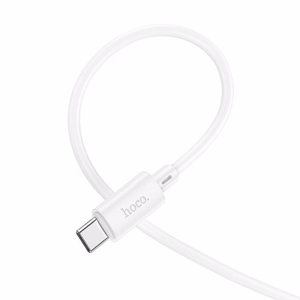 Cable USB A to USB C Hoco 3A 1 m X88 white