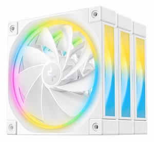 DeepCool FL12R WH-3 IN 1 tietokonekotelon tuuletin 12 cm valkoinen 3 kpl