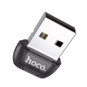 Hoco Bluetooth USB-A Sovitin UA18 Musta