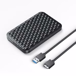 Orico 2520U3-V1 2,5 tuuman HDD/SSD USB Micro-B 5Gb/s -levyasema - musta