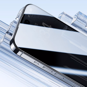 Benks Tempered glass Ultra Shield Privacy (FK66) for Iphone 16 Pro Max black (Thin Edge)