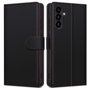Tech-Protect Wallet RS Suojakuori Samsung Galaxy A56 5G:lle - Musta