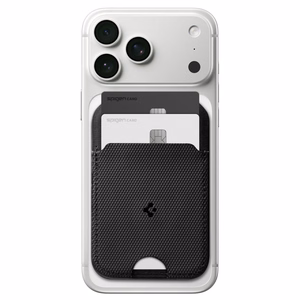 Spigen S314-2 Slim Fold Tripod MagSafe Universaali Magneettinen Korttipidike Musta