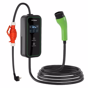 GreenBlue kannettava EV/PHEV-laturi, Type 2, kaapelin pituus 6,8 m, IP65, 11 kW, 220–380 V AC, 50/60 Hz, 16 A, 3-vaiheinen, GB1100
