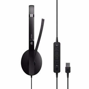 EPOS ADAPT 160 USB II headset, wired, headband, office/call center, USB Type-A, black