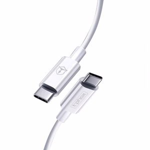 T-PHOX KAAPELI GLARY LITE -SARJA 3W 1M USB-C/USB-C VALKOINEN