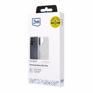 3mk Smoke MagCase -suojakuori Samsung Galaxy S26 Ultra -puhelimelle - valkoinen