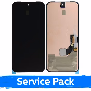 LCD-näyttö Google Pixel 8A musta kehyksellä (Service Pack)