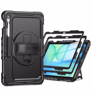 Tech-Protect Solid Case for Samsung Galaxy Tab S10 FE+ - Black