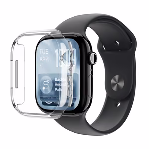AmazingThing Minimal suojakuori Apple Watch Series 11 46mm:lle - läpinäkyvä