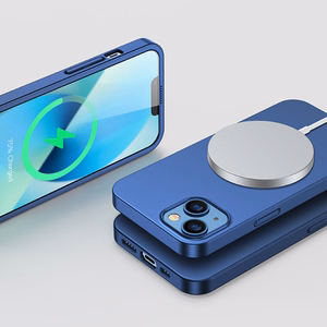 Joyroom 360 Full Case etu- ja takakuori iPhone 13 + karkaistu lasi näytönsuoja sininen (JR-BP927 sininen)