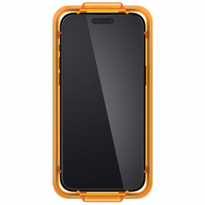 Spigen ALM Glass FC tempered glass for iPhone 15 Plus - black 2 pcs.