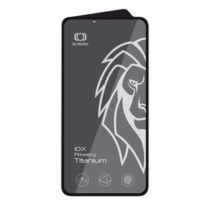 Tempered glass Tel Protect 10X Privacy Titanium for Iphone 14