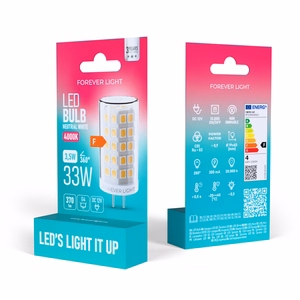 Forever Light LED-lamppu G4 3,5W 370lm 4000K 12V luokka F
