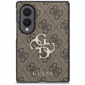 Ruskea Guess Big 4G Logo -suojakuori Samsung Galaxy Z Fold8 -puhelimelle