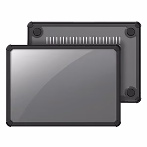 Kannettavan tietokoneen suojakuori Dux Ducis LCGM Apple MacBook Pro 14 (2021/2023/2024) musta
