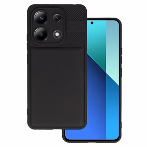 Kamerasuojattu Suojakuori Xiaomi Redmi Note 13 4G:lle - musta