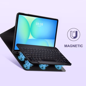 Tech-Protect SC Pen + Näppäimistösuojakuori Samsung Galaxy Tab S10 FE+ 13.1 X620 / X626B:lle - musta