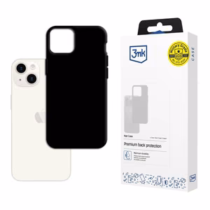 Apple iPhone 15 - 3mk Matt Case suojakuori musta