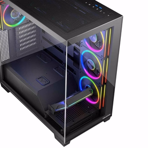 Modecom Volcano Stellar ARGB Midi 8F musta