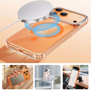 MagSafe Tech-Protect MMP-200 Magneettinen rengas puhelimelle - oranssi