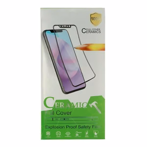 Karkaistu lasi HARD CERAMIC Samsung Galaxy S10:lle - musta
