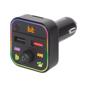 Bluetooth-FM-autolähetin kahdella USB-portilla