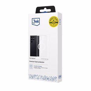 3mk Clear MagCase suojakuori Samsung Galaxy S23 Ultra - läpinäkyvä
