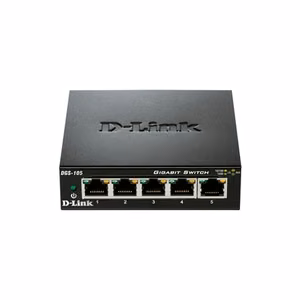 D-Link DGS-105/E – 5-porttinen Gigabit hallitsematon pöytämalli verkkokytkin