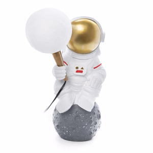 Kuupöytälamppu ASTRONAUT seisova Art Deco (malli 1) AMTL