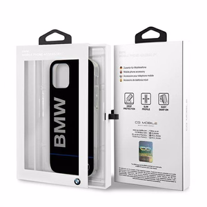 BMW Hardcase Signature Printed Logo Case for iPhone 12 / 12 Pro - Black