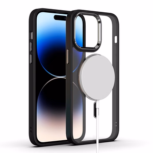 Tel Protect Magnetic Clear Case for Iphone 15 Pro Titanium