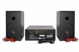 Blaupunkt MS30.2BT -Bluetooth-mikrostereojärjestelmä, musta