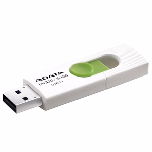 ADATA UV320 USB-muistitikku 64GB USB Type-A 3.2 Gen 1 (3.1 Gen 1) vihreä, valkoinen