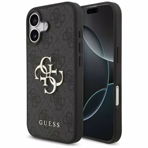 Guess 4G Big Logo -suojakuori iPhone 17 - musta