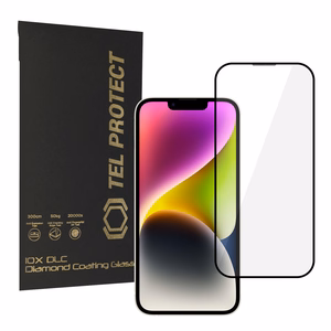 Tel Protect 10X HD DLC Diamond Coating karkaistu lasi iPhone 17E 16E 14 13 Pro 13:lle