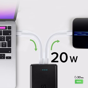 Powerbank SBS TTBB30000PD20K 30000 mAh 2 x USB-C 2 x USB-A - musta