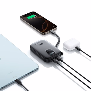External battery Power Bank Joyroom JR-PBF17 22.5W with USB-C cable 10000mAh black