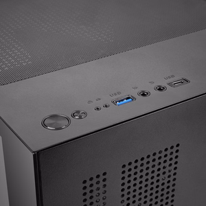 Mars Gaming MC-CUBE – Mini Tower computer case, black